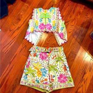 Farm Rio Shorts Set